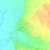 Топографическая карта Бутырки, высота, рельеф
