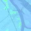 Топографическая карта Цаган Аман, высота, рельеф