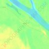 Топографическая карта Катангуй, высота, рельеф