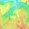 Топографическая карта Ильявыр, высота, рельеф