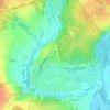 Топографическая карта Солонка, высота, рельеф