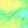 Топографическая карта Дохновичи, высота, рельеф