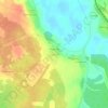 Топографическая карта Андронеж, высота, рельеф
