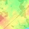 Топографическая карта Кузнецы, высота, рельеф