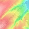 Топографическая карта Новодевичье, высота, рельеф