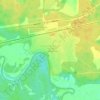 Топографическая карта Старые Омутищи, высота, рельеф
