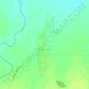 Топографическая карта Баян-Тала, высота, рельеф