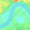 Топографическая карта Меденицыно, высота, рельеф