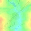 Топографическая карта Краснопартизанский, высота, рельеф