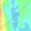 Топографическая карта Лубоярви, высота, рельеф