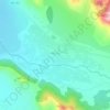 Топографическая карта Ябоган, высота, рельеф
