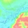 Топографическая карта Верх-Бехтемир, высота, рельеф