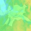 Топографическая карта Большие Сабицы, высота, рельеф