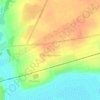 Топографическая карта Приднепровское, высота, рельеф