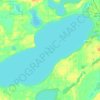 Топографическая карта Otter Tail Lake, высота, рельеф