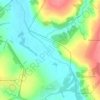 Топографическая карта Никольское, высота, рельеф