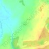 Топографическая карта Творищи, высота, рельеф