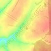 Топографическая карта Ятмас Дусай, высота, рельеф