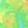 Топографическая карта Красноармейское Лесничество, высота, рельеф