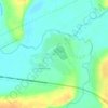 Топографическая карта Дюсьметьево, высота, рельеф