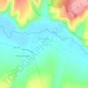 Топографическая карта Нижнеулу-Елга, высота, рельеф