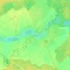 Топографическая карта Старые Низковицы, высота, рельеф