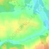 Топографическая карта Покровское, высота, рельеф
