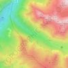 Топографическая карта Vallibierna, высота, рельеф