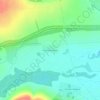 Топографическая карта Старые Ширданы, высота, рельеф