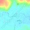Топографическая карта Большая Ольшанка, высота, рельеф