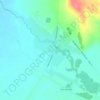 Топографическая карта Петровское, высота, рельеф
