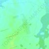 Топографическая карта Бугровка, высота, рельеф