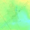 Топографическая карта Гавриловское, высота, рельеф