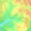 Топографическая карта Дубининское, высота, рельеф