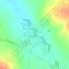 Топографическая карта Новая Алексеевка, высота, рельеф