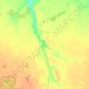 Топографическая карта Вынгапур, высота, рельеф