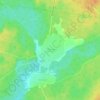 Топографическая карта Малягурт, высота, рельеф