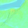 Топографическая карта Мазаново, высота, рельеф