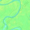 Топографическая карта Rapti River, высота, рельеф