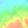 Топографическая карта Захарово, высота, рельеф