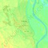 Топографическая карта Намцы, высота, рельеф