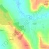 Топографическая карта Ульяновская, высота, рельеф