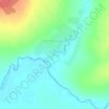 Топографическая карта Нижняя Кондрата, высота, рельеф