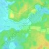 Топографическая карта Подлесный, высота, рельеф