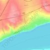 Топографическая карта Печерское, высота, рельеф