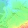 Топографическая карта Большое Щапово, высота, рельеф