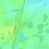 Топографическая карта Подрезово, высота, рельеф