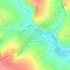 Топографическая карта Старое Шигалеево, высота, рельеф