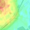 Топографическая карта Заполье, высота, рельеф