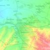 Топографическая карта Нарпай, высота, рельеф